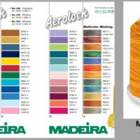 Aerolock madeira nm 125, miniking 1200 metri, tinta unita e multicolor