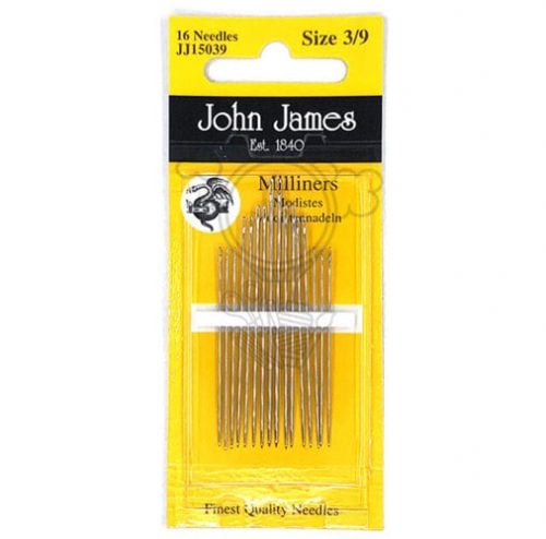 John james milliner, aghi per punto vapore misti 3/9 jj15039