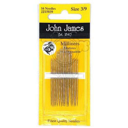 John james milliner, aghi per punto vapore misti 3/9 jj15039