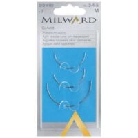 Aghi curvi per tappezzieri n° 2-4-5, milward 2124101