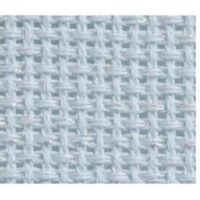 Aida 5,5/14ct  dmc blanc iridescente, h 110cm € 28,00 al metro, vendita a multipli di 50 cm