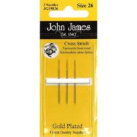 John james cross stitch gold o gold plated n° 28-26