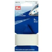 Nastro biadesivo e termoadesivo (da stirare)30 mm per orli, prym 968170
