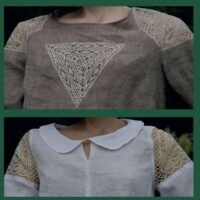 Spitze kleidet 2: mailander spitze (milanese lace), christine mirecki