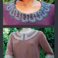 Spitze kleidet 2: mailander spitze (milanese lace), christine mirecki