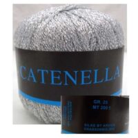 Catenella silke argento gr 25/200mt