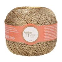 Anchor metallic fine oro oppure argento gomitoli gr 25/250 mt