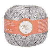 Anchor metallic fine oro oppure argento gomitoli gr 25/250 mt