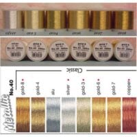 Madeira metallic n°40 200mt
