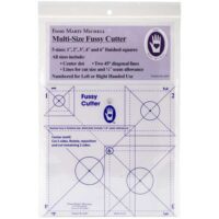 Perfect patchwork templates: multisize fussy 8297 marti michell