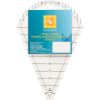 Petal shape triangle ruler,  ez quilting