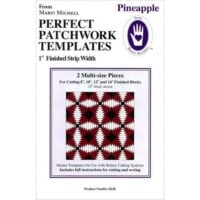 Pineapple perfect patchwork template 8230, marti michell