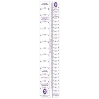 Log cabin ruler 1/2" a 1", marti michell 8227