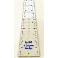 9° degree wedge 18",  quint cw918