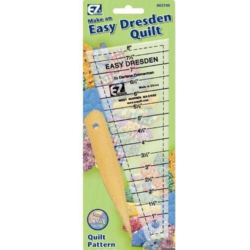 Jolly/easy dresden ruler 8", ez quilting