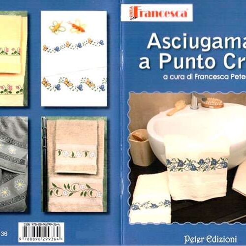 Francesca, asciugamani a punto croce