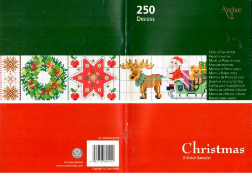 Christmas, 250 disegni per natale, anchor