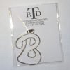 Lettera "b" struttura in argento 925  by roberta dazzini - immagine 2
