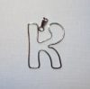 Lettera "k" struttura in argento 925  by roberta dazzini