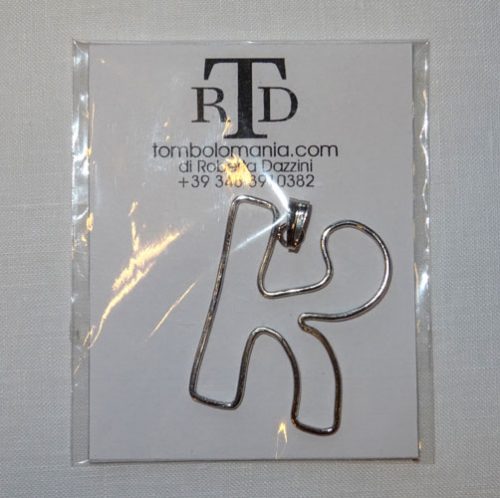 Lettera "k" struttura in argento 925  by roberta dazzini - immagine 2