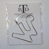 Lettera "w" struttura in argento 925  by roberta dazzini