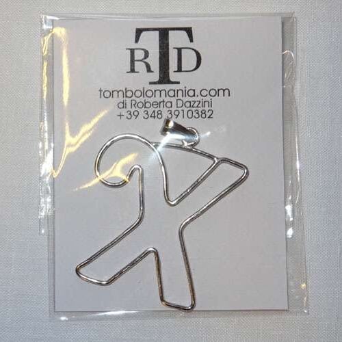 Lettera "x" struttura in argento 925  by roberta dazzini