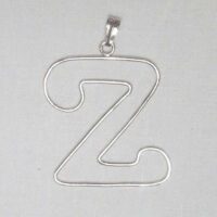 Lettera "z" struttura in argento 925  by roberta dazzini