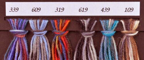 Lana per calze suisse 40° silke multicolor gr 50/150mt ferri 3/3 1/2 - immagine 2