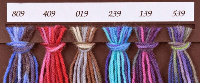 Lana per calze suisse 40° silke multicolor gr 50/150mt ferri 3/3 1/2