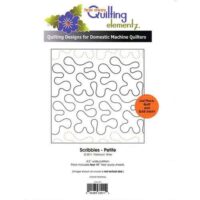 Quilting elementz: scribbles petit 4,5"/ cm 11,25
