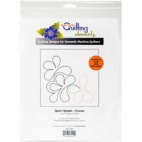 Quilting elementz: splish splash corner/angolo
