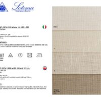 Lino t103 (10x10 fili) sotema, altezza cm 180, 40,00 al metro vendita a multipli di 50 cm
