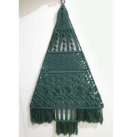 Albero (abete) in metallo verniciato nero da cm 58 x 39, spessore struttura mm 5,5