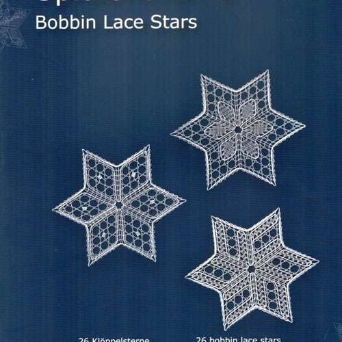 Spitzesterne/ bobbin lace stars, mihulkova'-ring