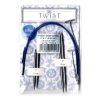 Chiaogoo twist short combo set 2" & 3", acciaio  inox - immagine 3