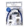 Chiaogoo twist short combo set 2" & 3", acciaio  inox - immagine 4