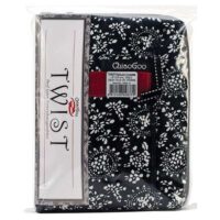 Chiaogoo twist red lace interchangeables 4"/10 cm, complete (us 2/2,75mm - us 15/10 mm)