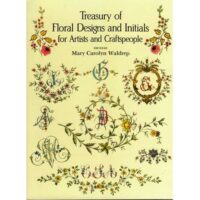 Treasury of floral designs and initials