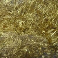 Capelli d'angelo in metallo ricci oro gr 50
