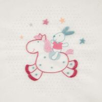 Mini kit broderie dmc: cavallo al galoppo/full gallop/ cheval au galop - cm 14 x 14