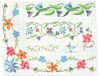 Bordure/realce punto croce 121, 60 disegni di bordi