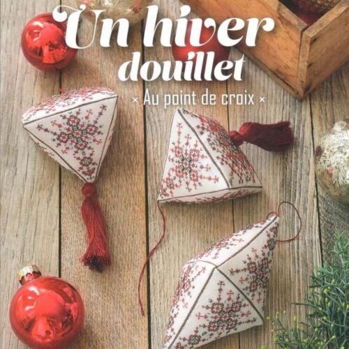 Un hiver douillet au point de croix, mains & merveilles