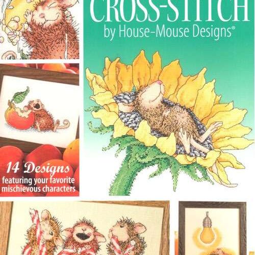 Four seasons of cross stitch,  house-mouse designs