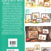 Four seasons of cross stitch,  house-mouse designs