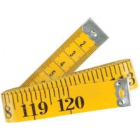 Centimetro giallo di cm 305/120", dritz