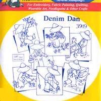 Aunt martha's decalcabile 3919 denim dan