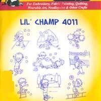 Aunt martha's decalcabile 4011 lil champ