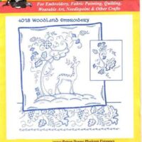 Aunt martha's decalcabile  4018 woodland embroidery