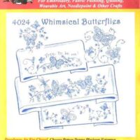 Aunt martha's decalcabile 4024 whimsical butterflies