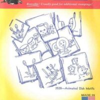 Aunt martha's decalcabile  3528 animated disch motifs
